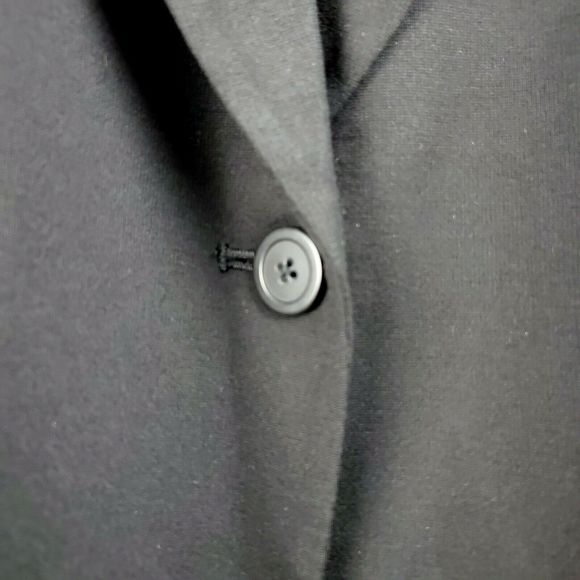 Susan Graver Black Ponte Stretch Blazer 26W NWOT - Picture 5 of 7